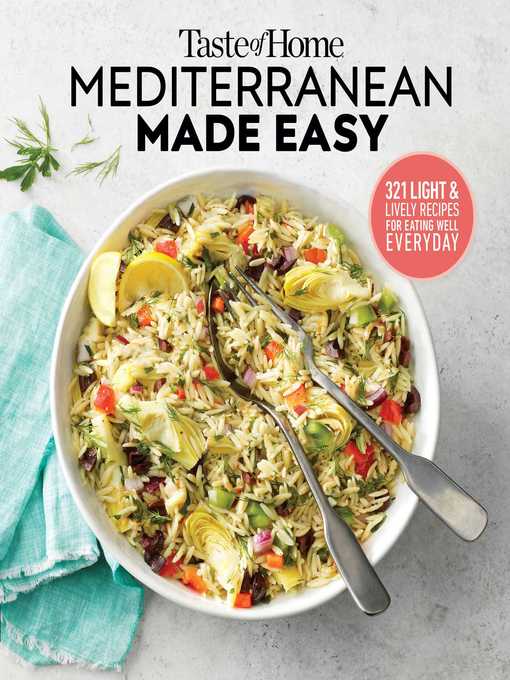 Title details for Taste of Home Mediterranean Made Easy by Editors at Taste of Home - Wait list
